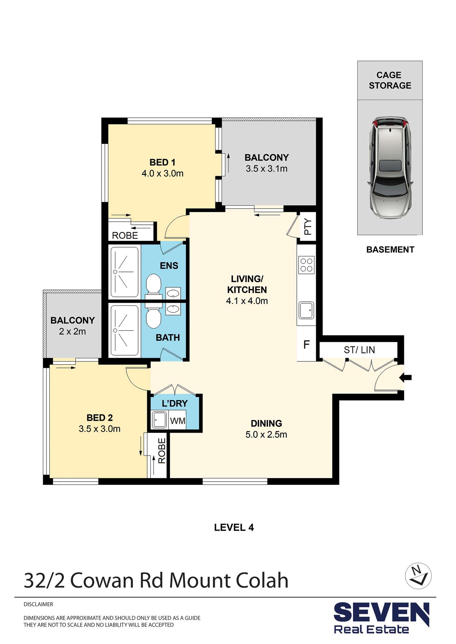 Floorplan of Homely apartment listing, 32/2 Cowan Road, Mount Colah NSW 2079