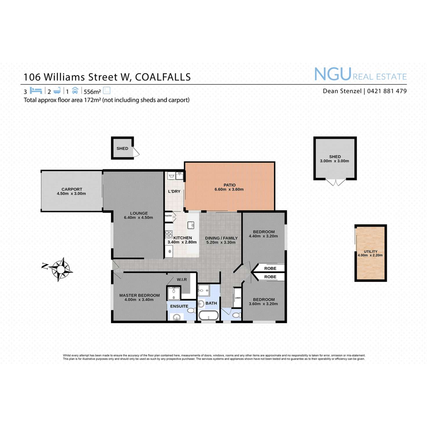 Floorplan of Homely house listing, 106 Williams Street West, Coalfalls QLD 4305