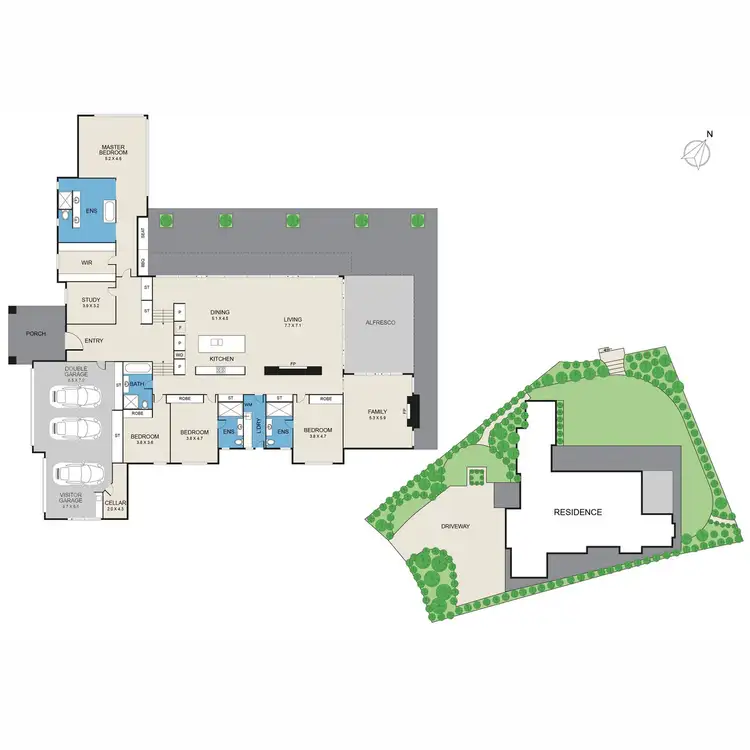 Floorplan of Homely house listing, 5 Maple Drive, Pokolbin NSW 2320
