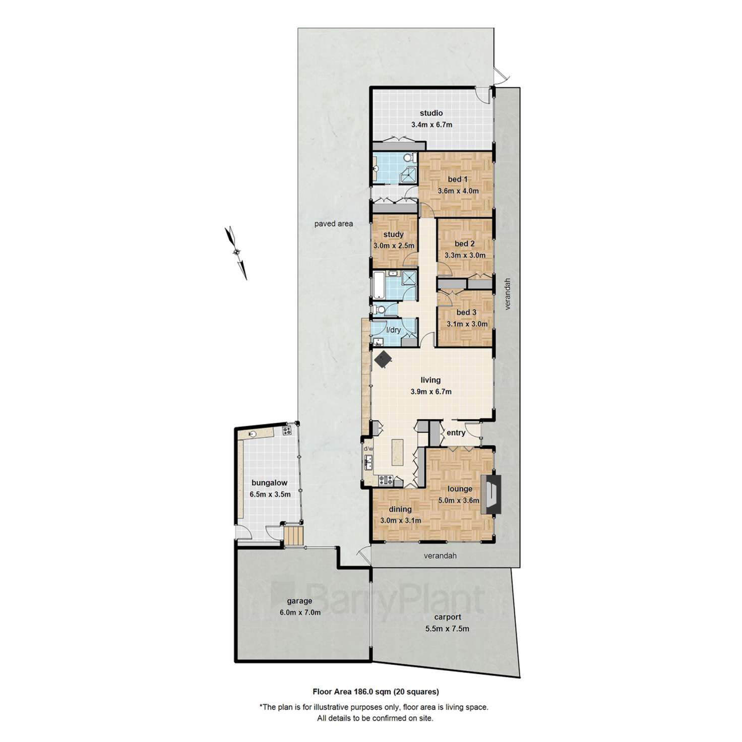 Floorplan of Homely house listing, 54-56 Woori Yallock Road, Cockatoo VIC 3781