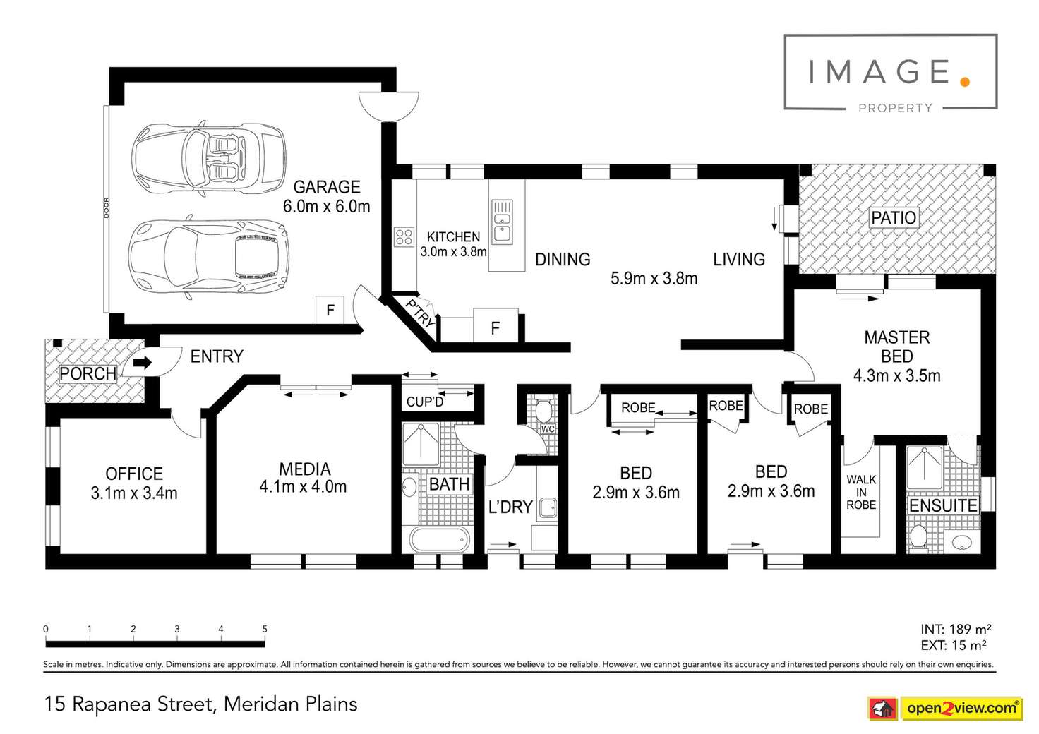 Floorplan of Homely house listing, 15 Rapanea Street, Meridan Plains QLD 4551