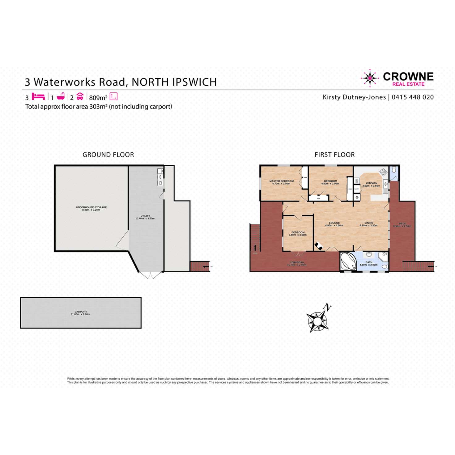 Floorplan of Homely house listing, 3 Waterworks Road, North Ipswich QLD 4305