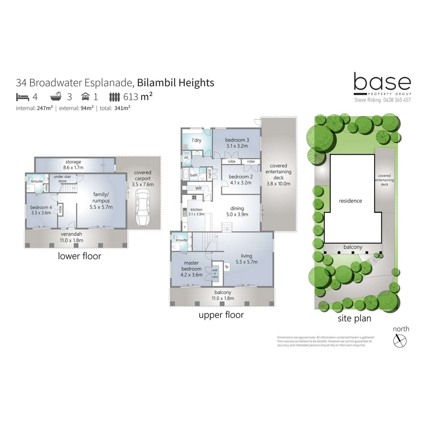Floorplan of Homely house listing, 34 Broadwater Esplanade, Bilambil Heights NSW 2486