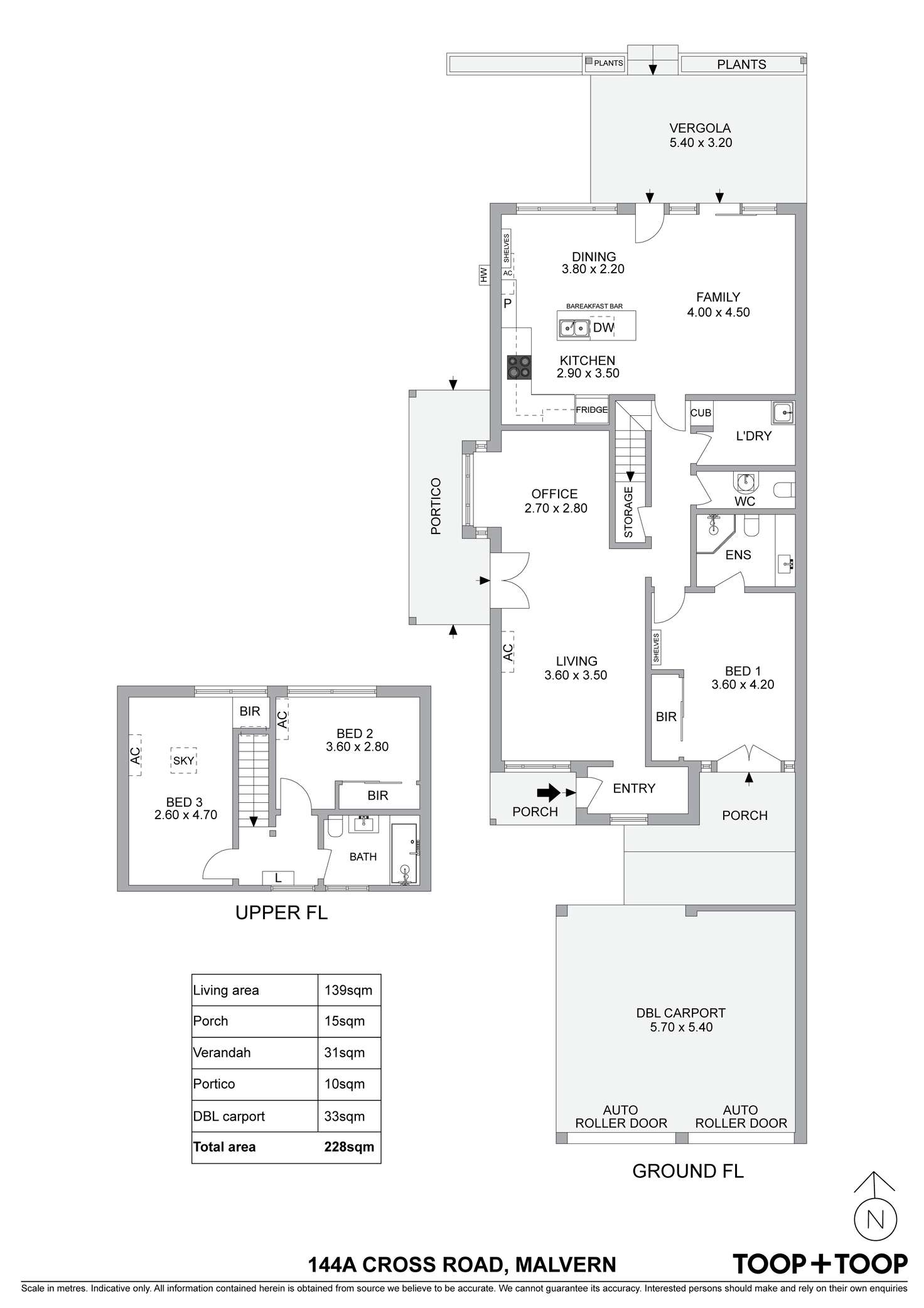 Floorplan of Homely house listing, 144A Cross Road, Malvern SA 5061