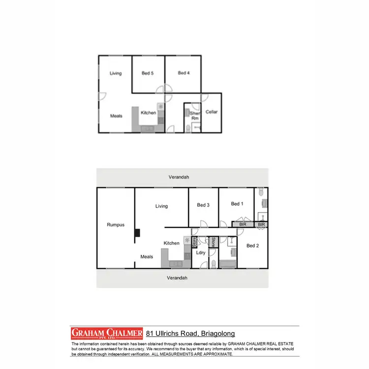 Floorplan of Homely rural property listing, 81 Ullrichs Road, Briagolong VIC 3860