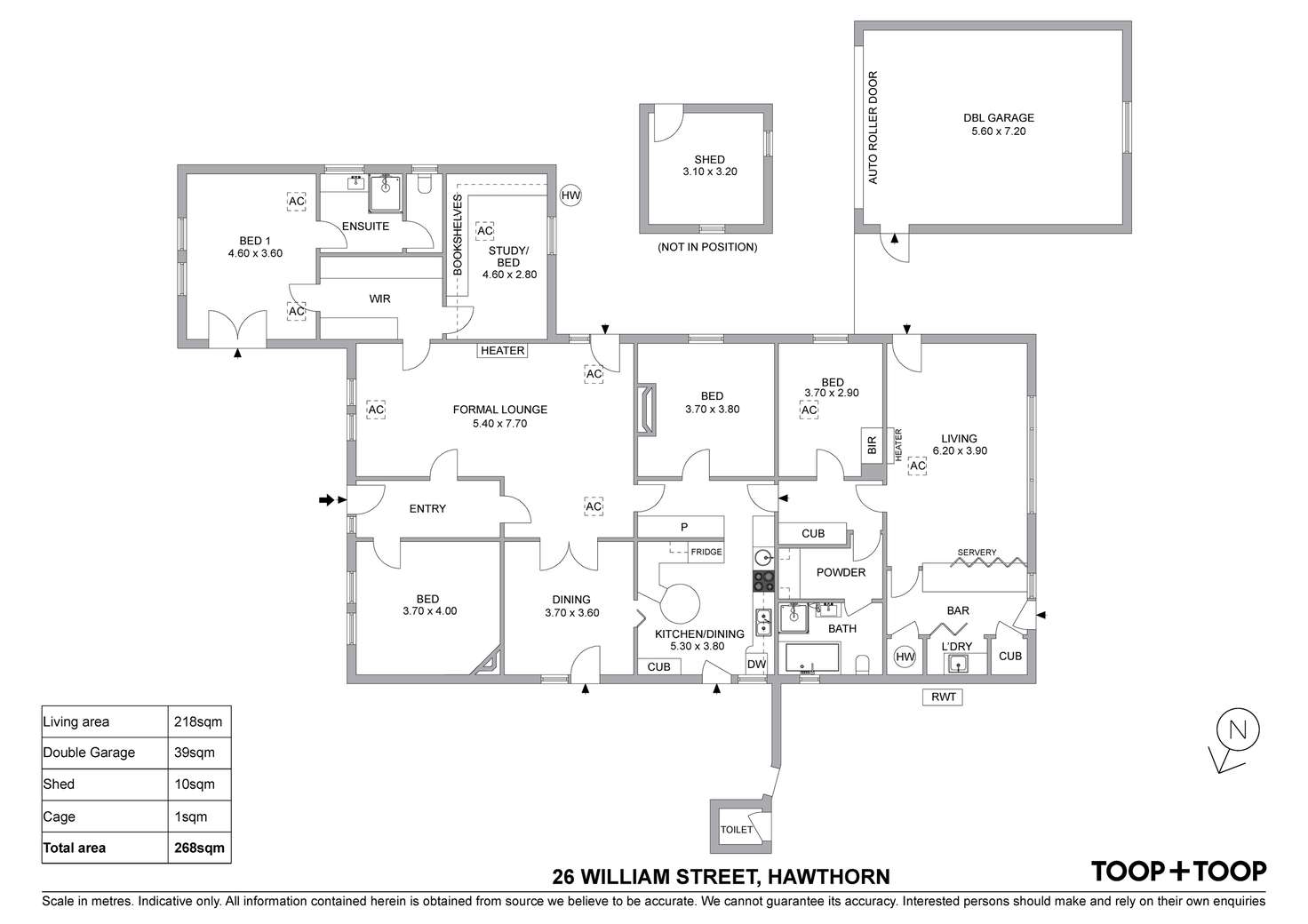 Floorplan of Homely house listing, 26 William Street, Hawthorn SA 5062