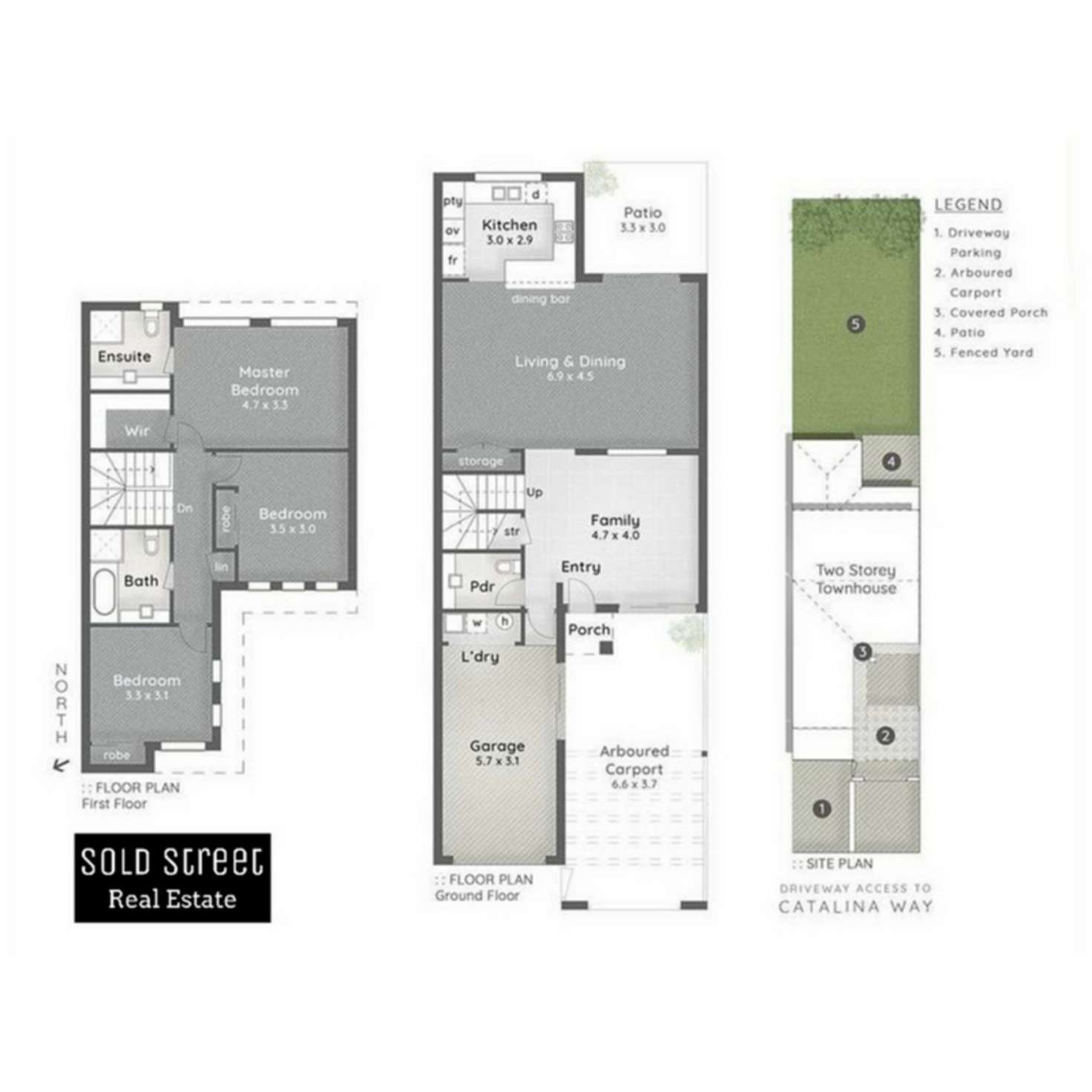 Floorplan of Homely townhouse listing, 94/2 Catalina Way, Upper Coomera QLD 4209