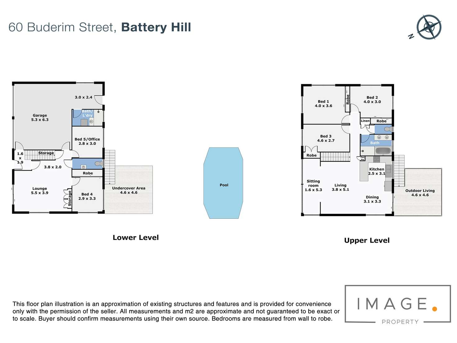 Floorplan of Homely house listing, 60 Buderim Street, Battery Hill QLD 4551