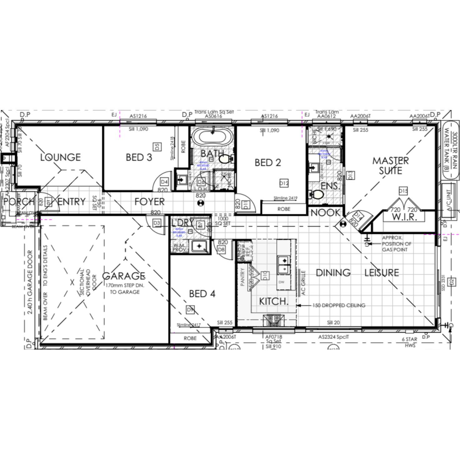 Floorplan of Homely house listing, Lot 9258 Ashbrook Drive, Catherine Field NSW 2557