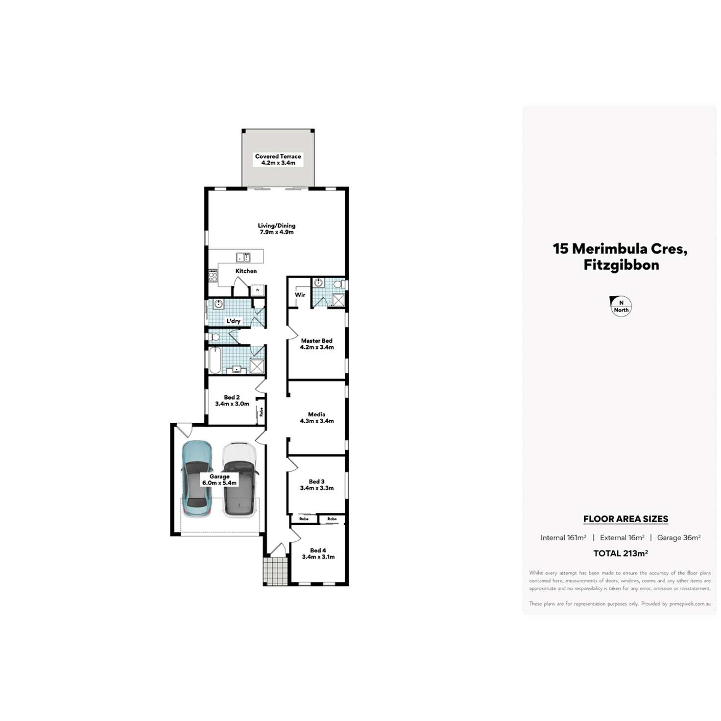 Floorplan of Homely house listing, 15 Merimbula Crescent, Fitzgibbon QLD 4018