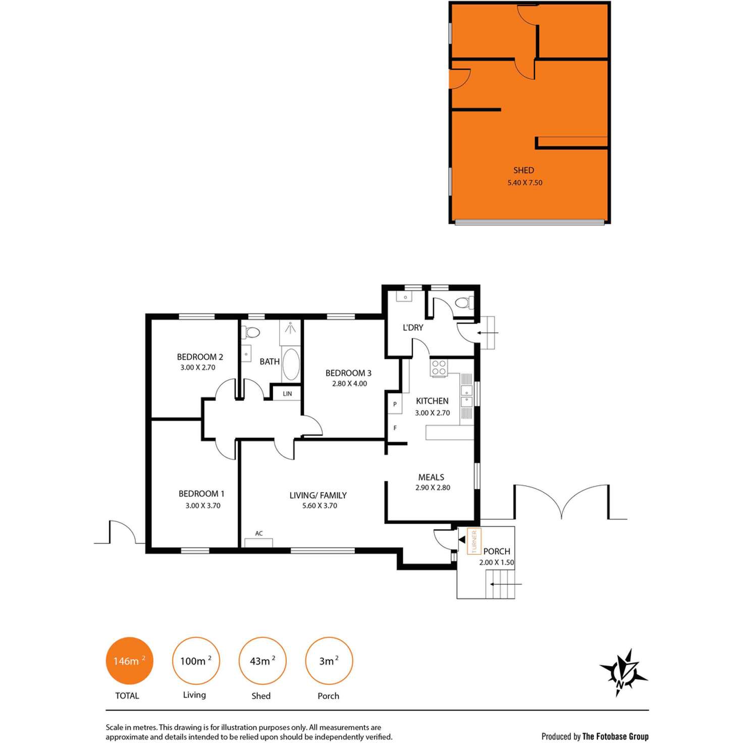 Floorplan of Homely house listing, 23 Diana Crescent, Morphett Vale SA 5162