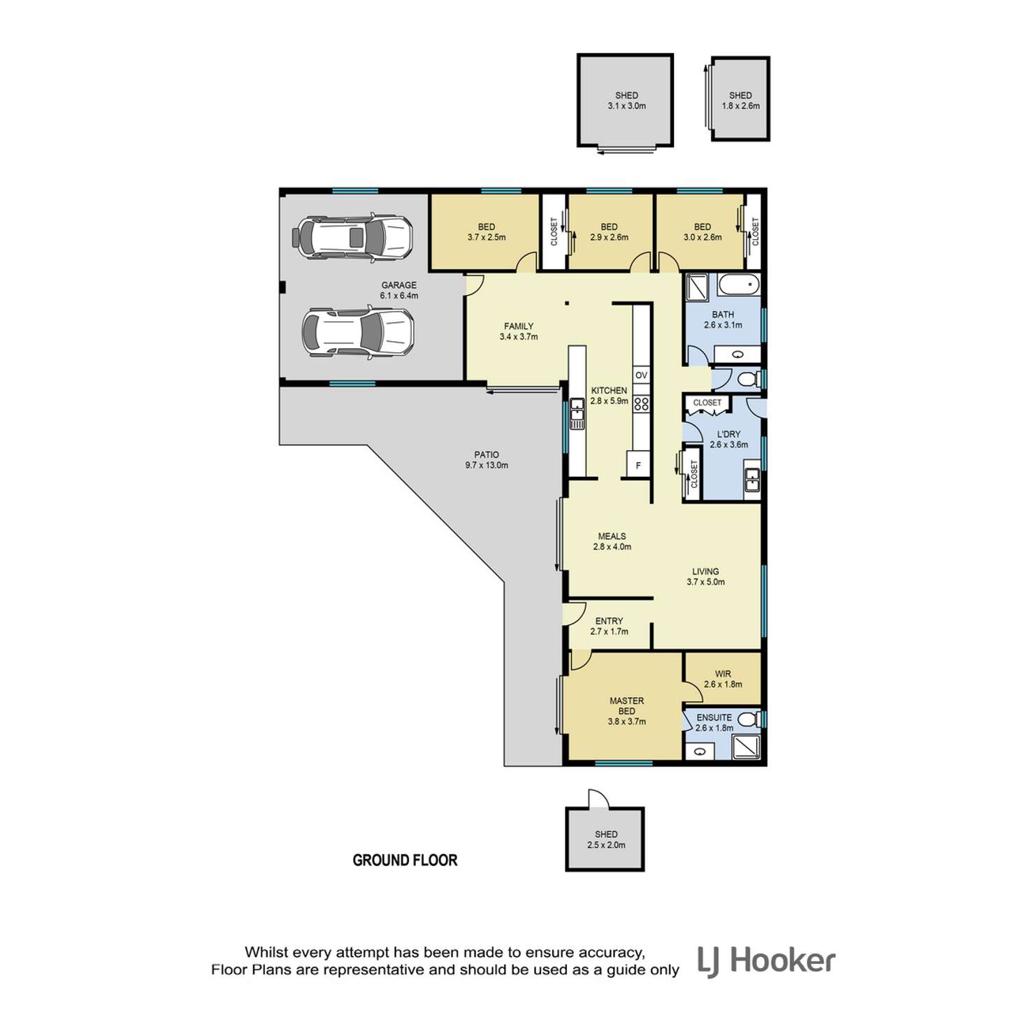 Floorplan of Homely house listing, 9 Packer Street, Chermside West QLD 4032