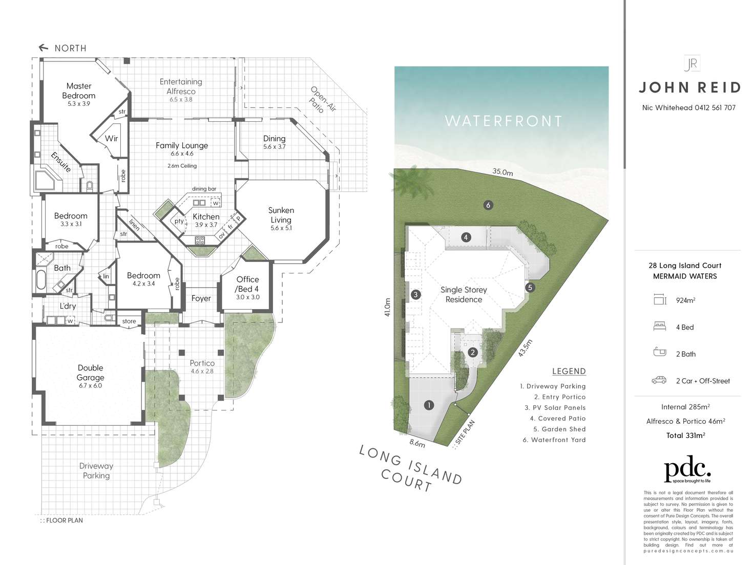 Floorplan of Homely house listing, 28 Long Island Court, Mermaid Waters QLD 4218