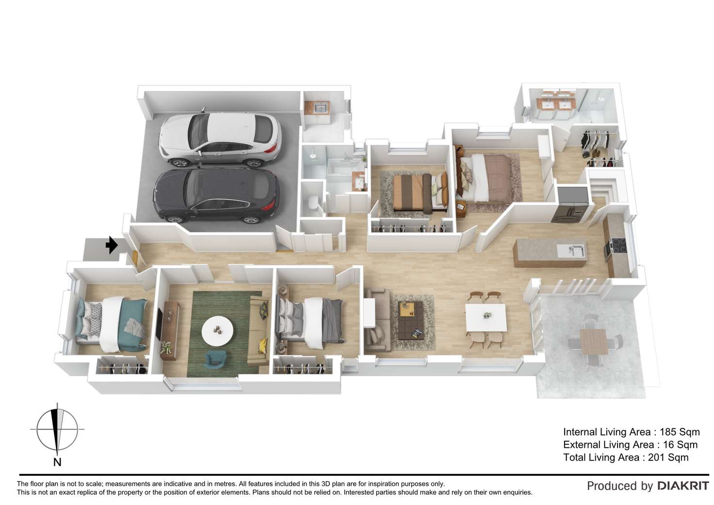 Floorplan of Homely house listing, 54 Wishart Crescent, Baringa QLD 4551