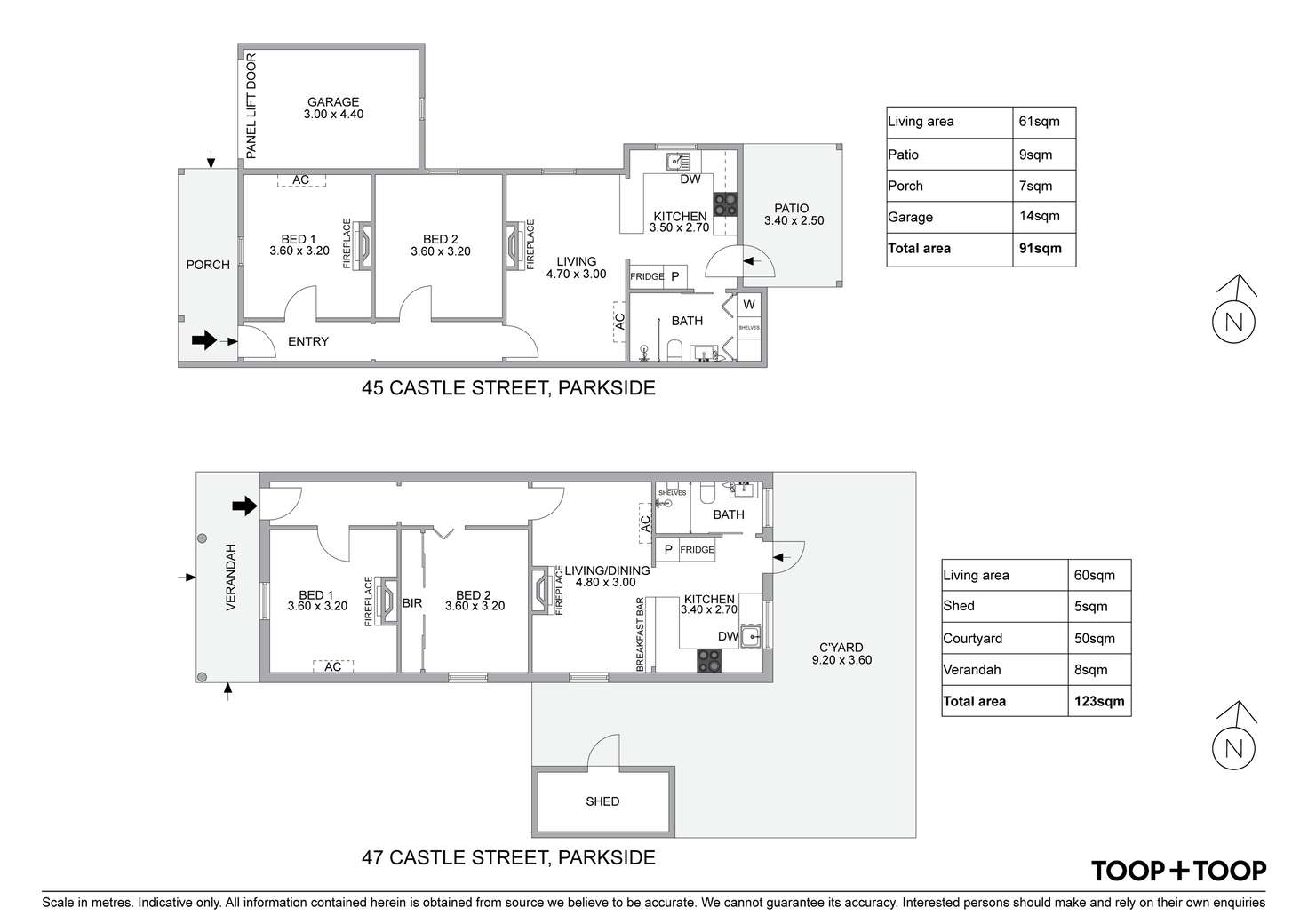 Floorplan of Homely house listing, 45 Castle Street, Parkside SA 5063