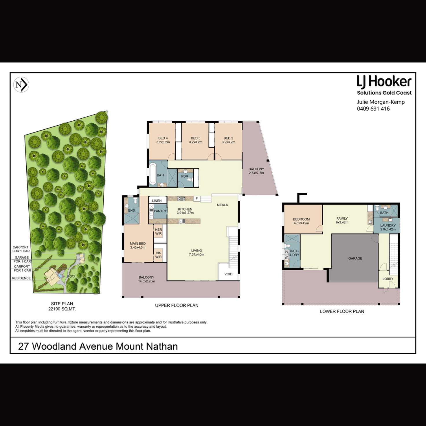 Floorplan of Homely house listing, 27 Woodland Avenue, Mount Nathan QLD 4211