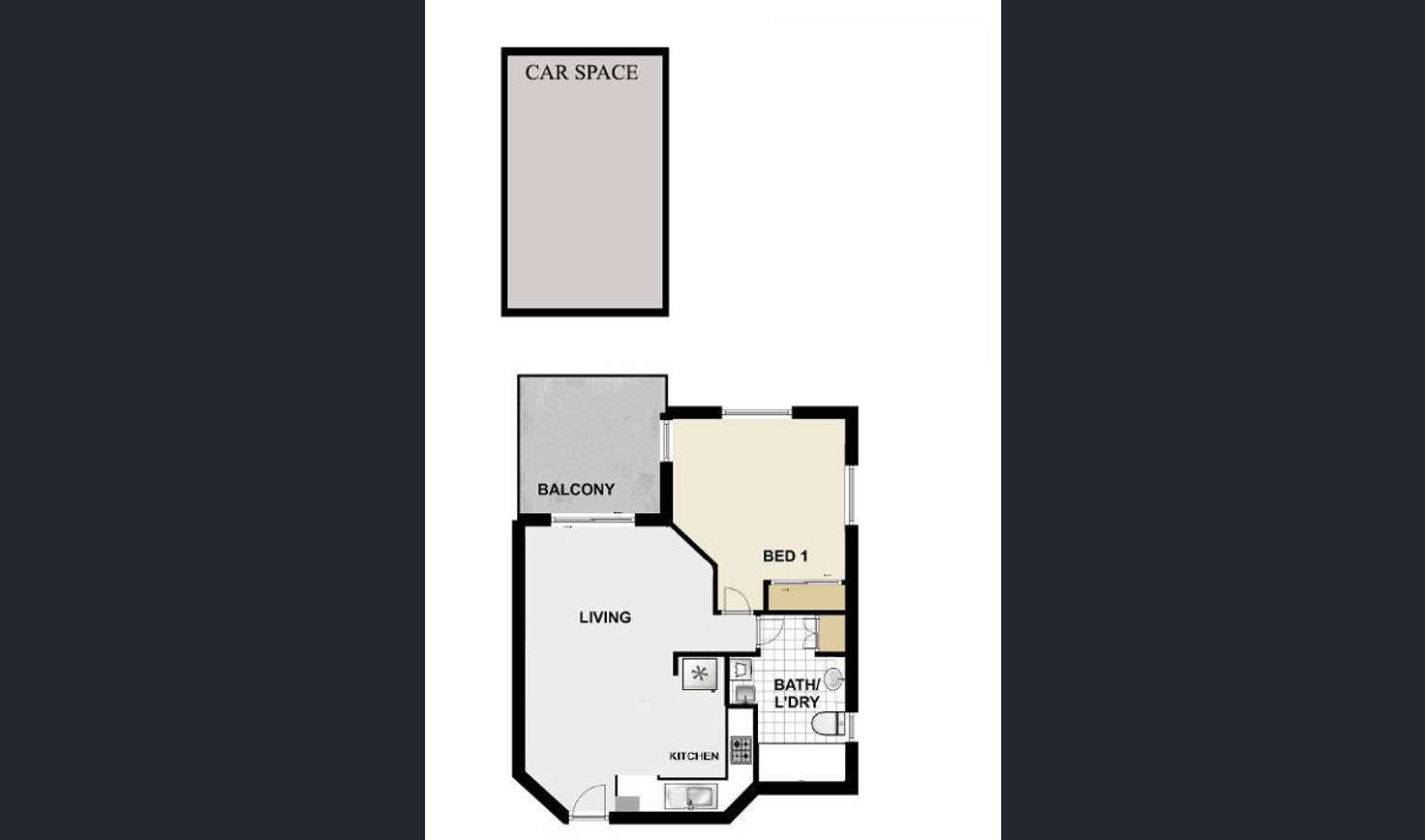 Floorplan of Homely apartment listing, 7/106 Linton Street, Kangaroo Point QLD 4169