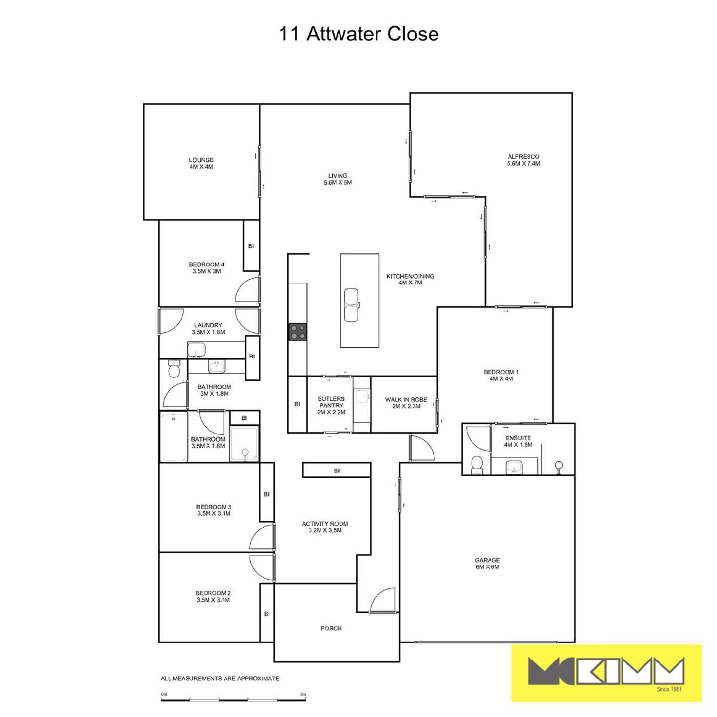 Floorplan of Homely house listing, 11 Attwater Close, Junction Hill NSW 2460