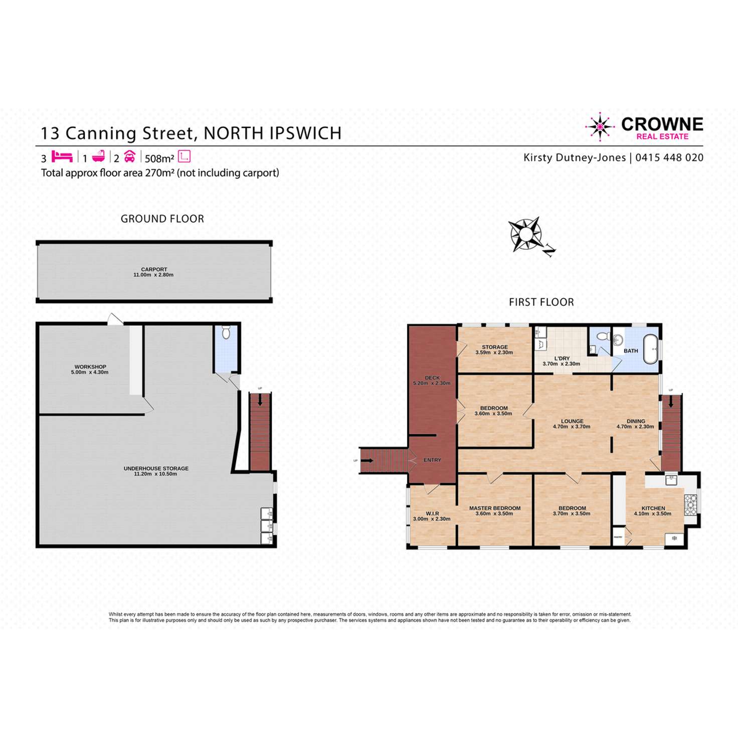 Floorplan of Homely house listing, 13 Canning Street, North Ipswich QLD 4305