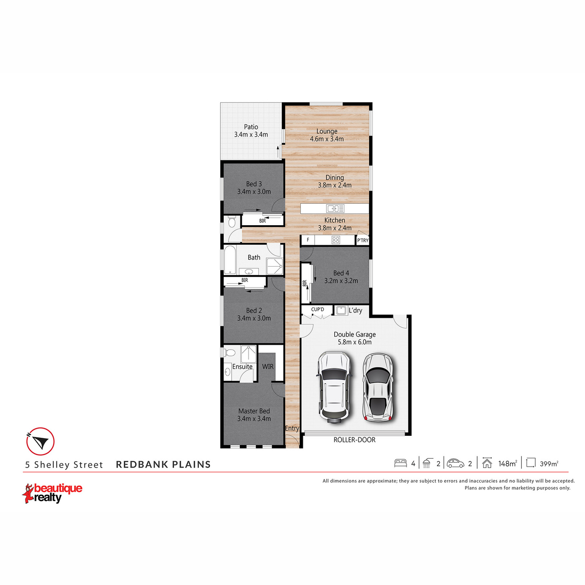 Floorplan of Homely house listing, 5 Shelley Street, Redbank Plains QLD 4301