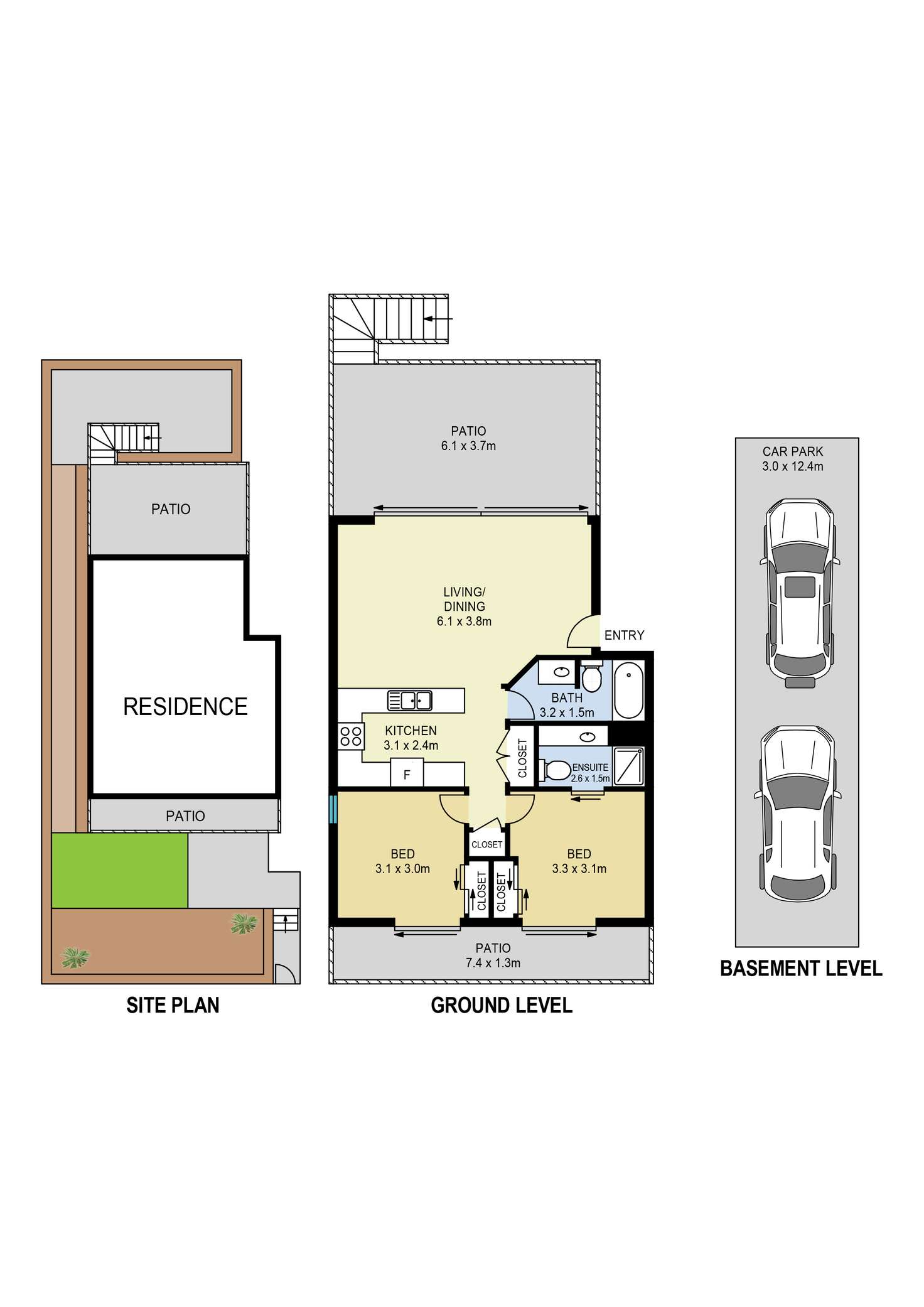 Floorplan of Homely apartment listing, 11/42 Durham Street, St Lucia QLD 4067