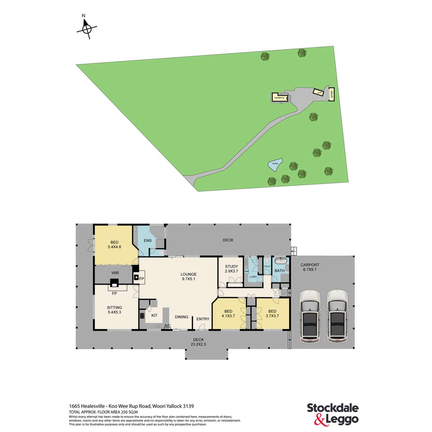 Floorplan of Homely house listing, 1665 Healesville Kooweerup Road, Woori Yallock VIC 3139