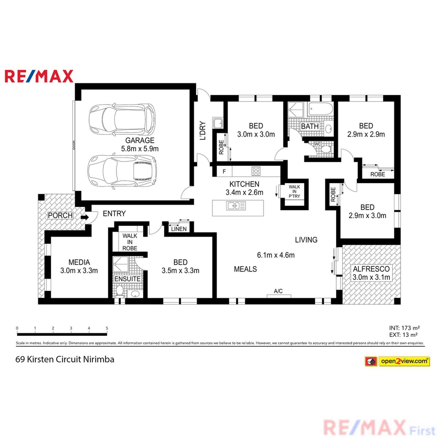 Floorplan of Homely house listing, 69 Kirsten Circuit, Nirimba QLD 4551