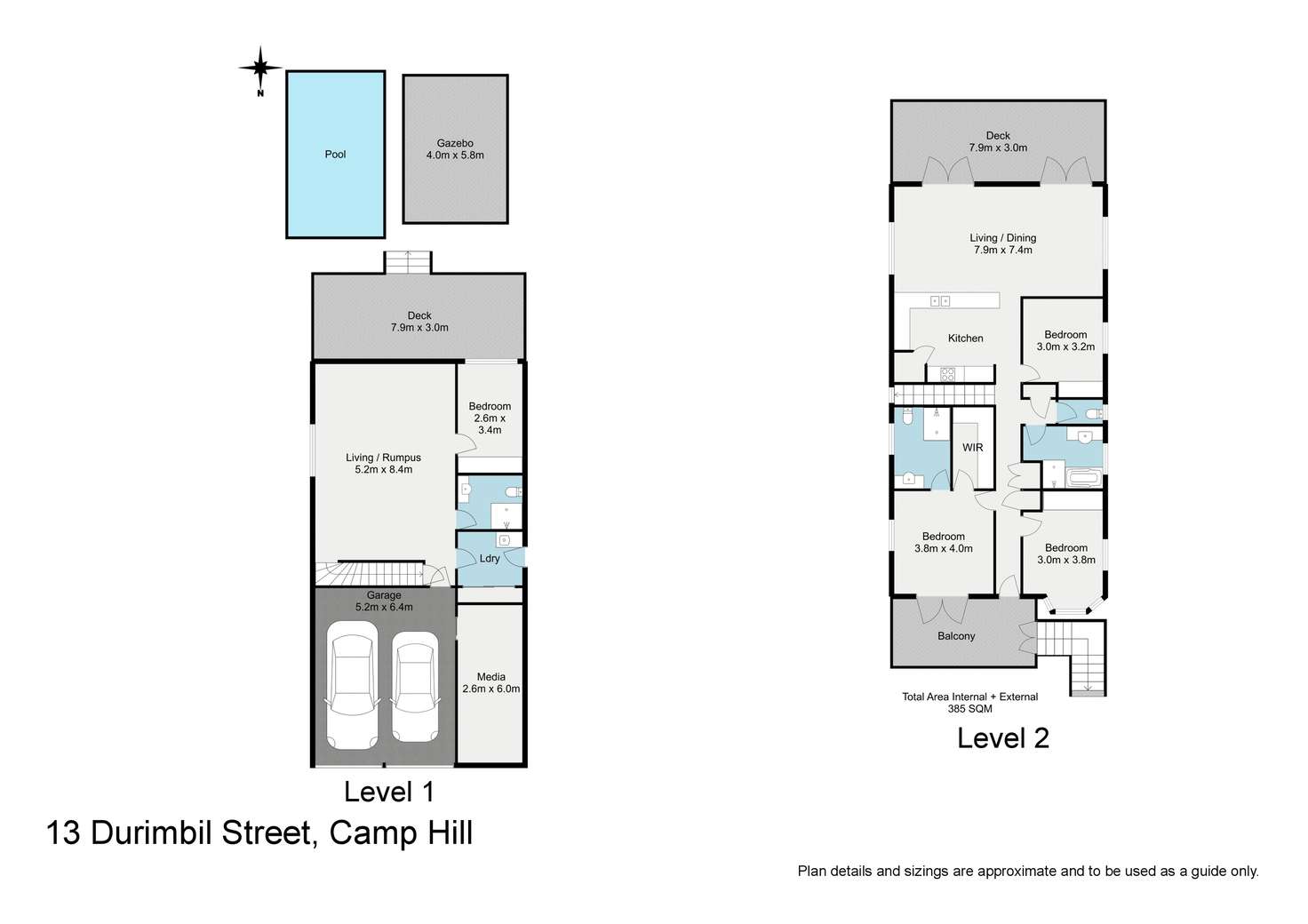 Floorplan of Homely house listing, 13 Durimbil Street, Camp Hill QLD 4152