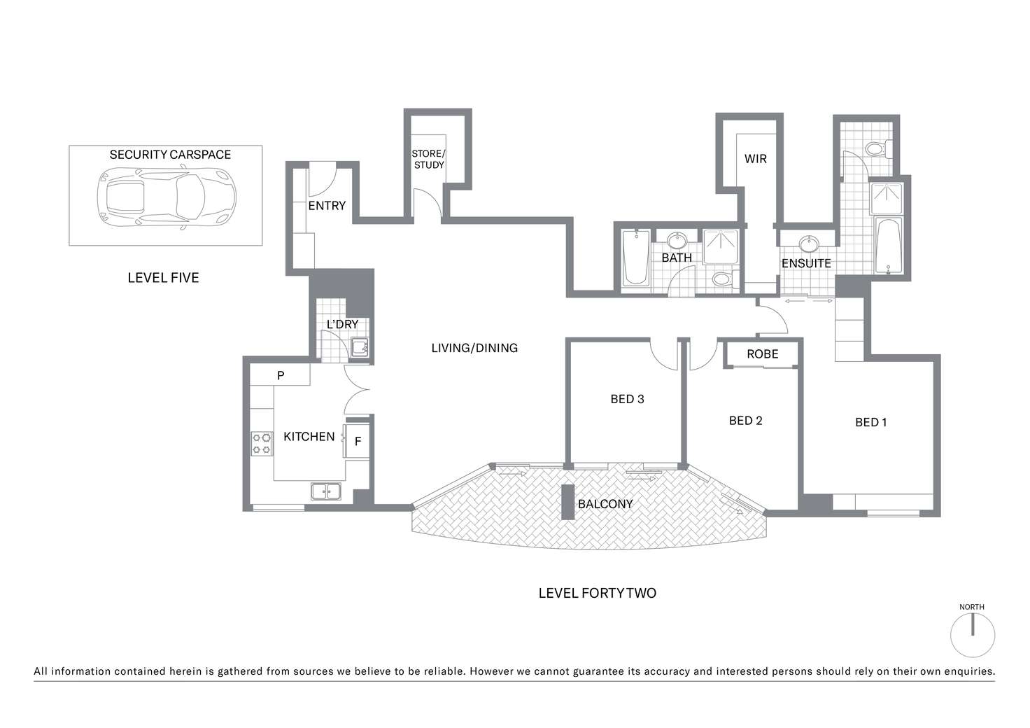 Floorplan of Homely apartment listing, H505/2 Quay Street, Haymarket NSW 2000