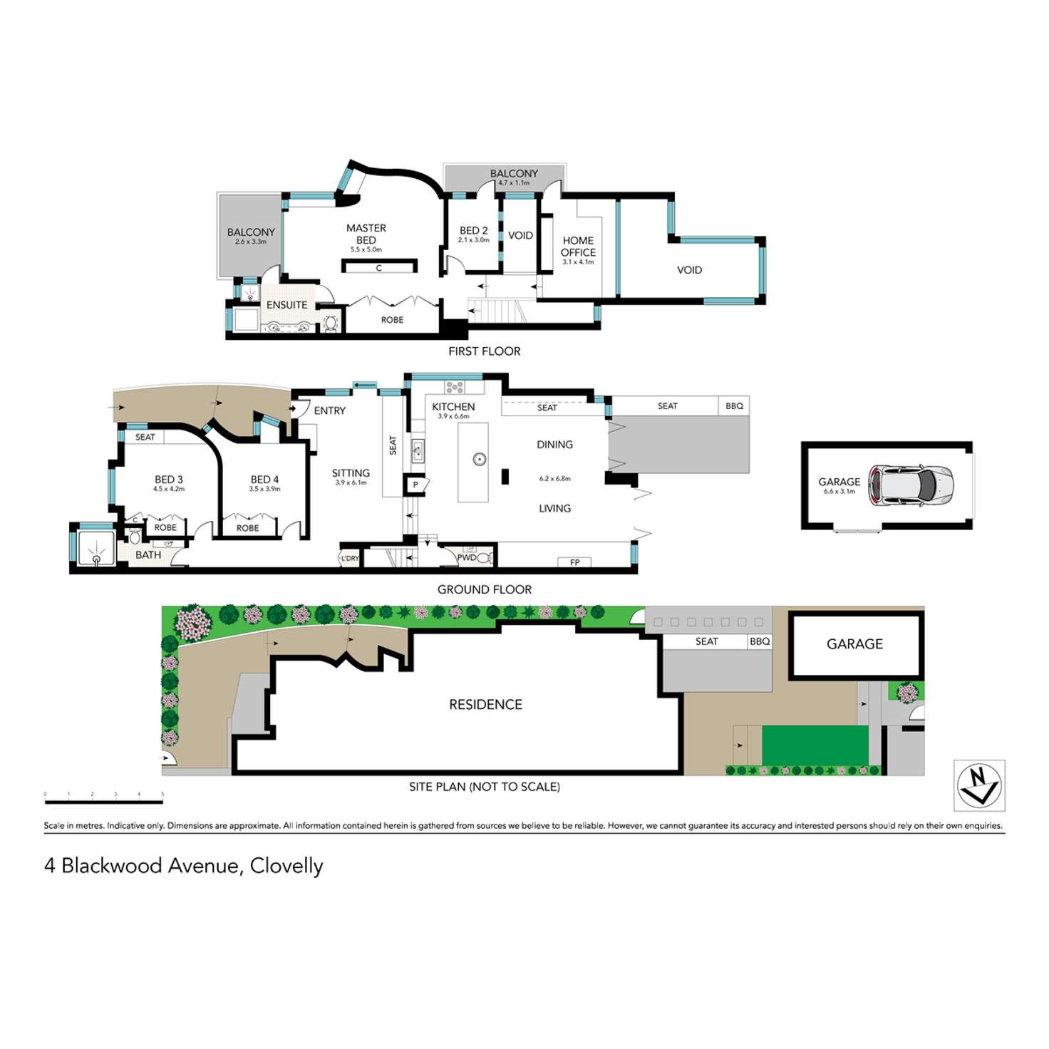 Floorplan of Homely house listing, 4 Blackwood Avenue, Clovelly NSW 2031