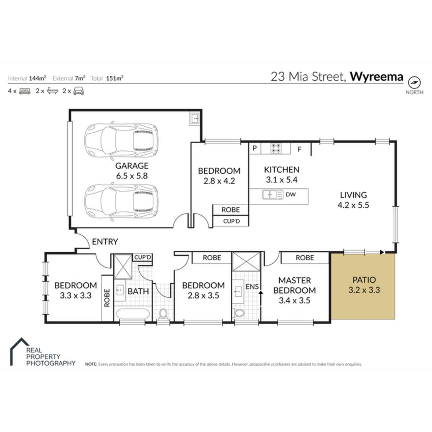 Floorplan of Homely house listing, 23 Mia Street, Wyreema QLD 4352
