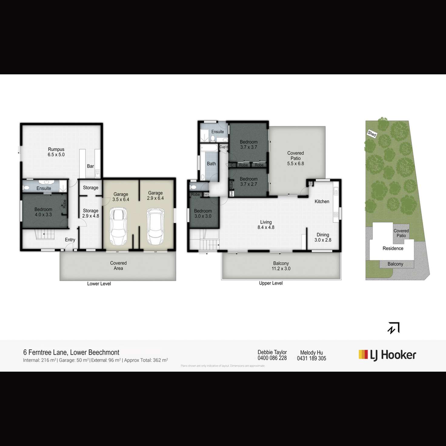 Floorplan of Homely house listing, 6 Ferntree Lane, Lower Beechmont QLD 4211