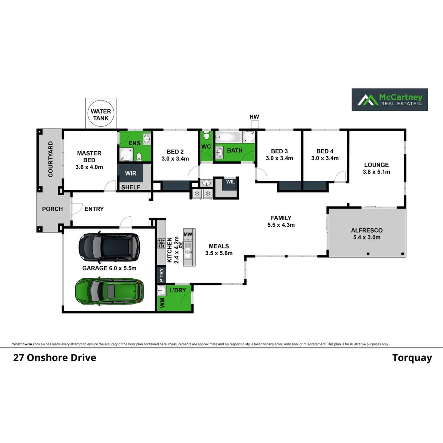 Floorplan of Homely house listing, 27 Onshore Drive, Torquay VIC 3228