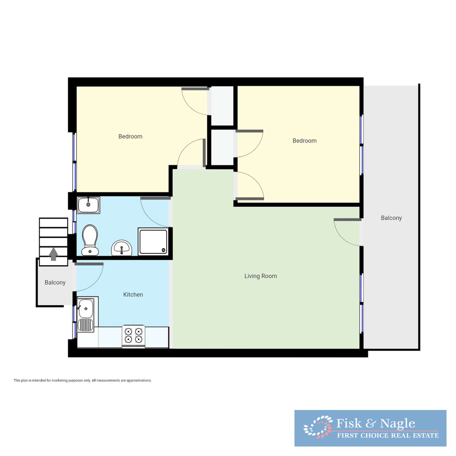 Floorplan of Homely unit listing, 2/30 Merimbula Drive, Merimbula NSW 2548
