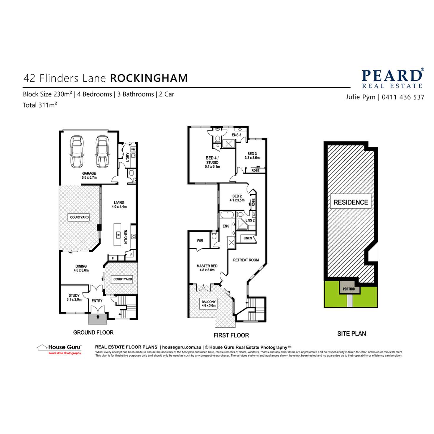 Floorplan of Homely house listing, 42 Flinders Lane, Rockingham WA 6168