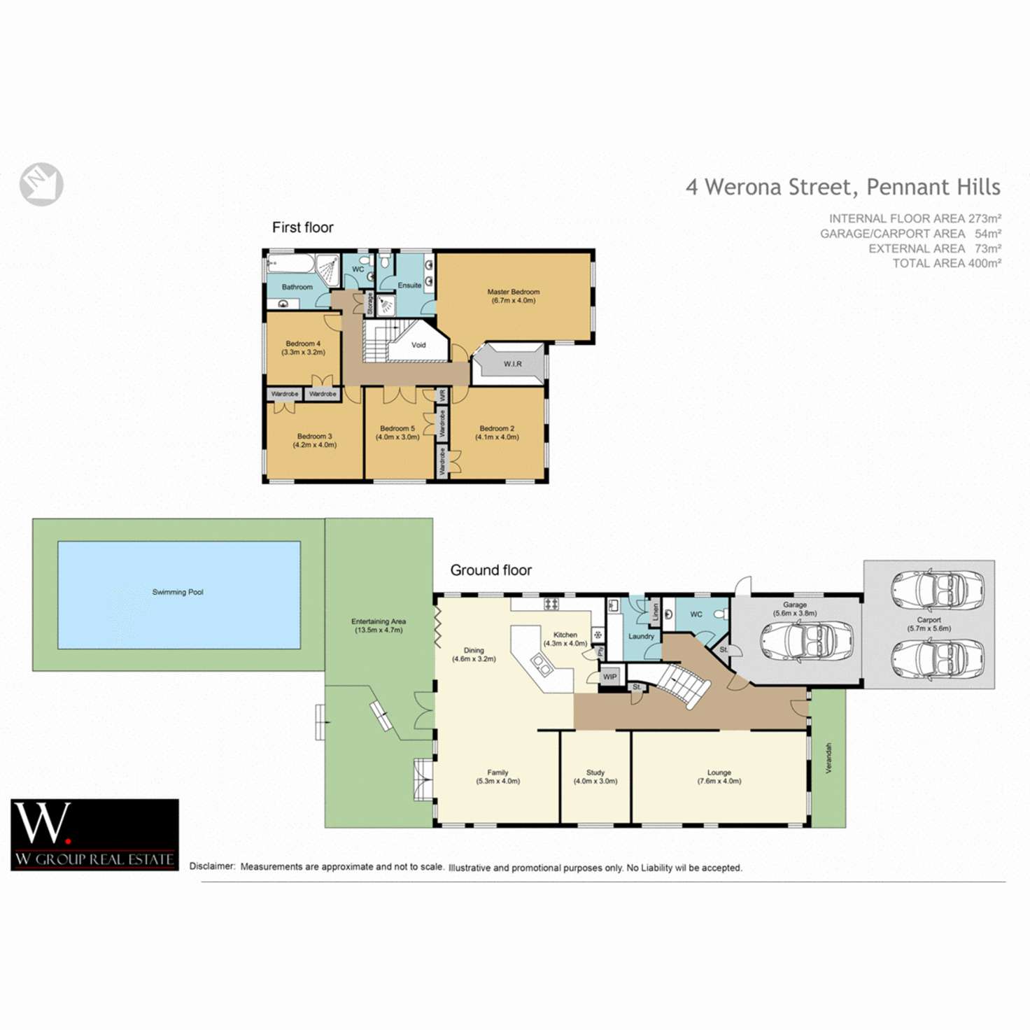 Floorplan of Homely house listing, 4 Werona Street, Pennant Hills NSW 2120