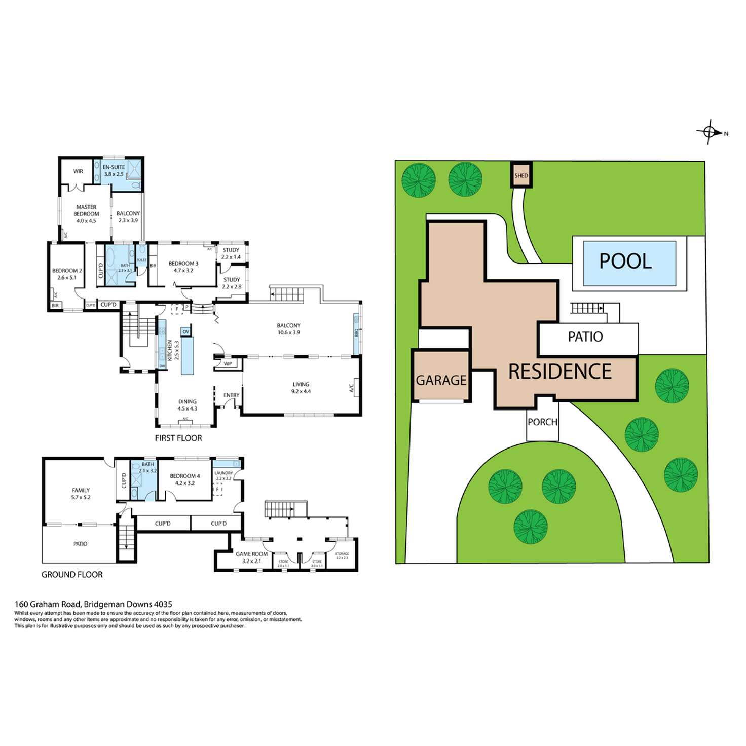 Floorplan of Homely house listing, 160 Graham Road, Bridgeman Downs QLD 4035