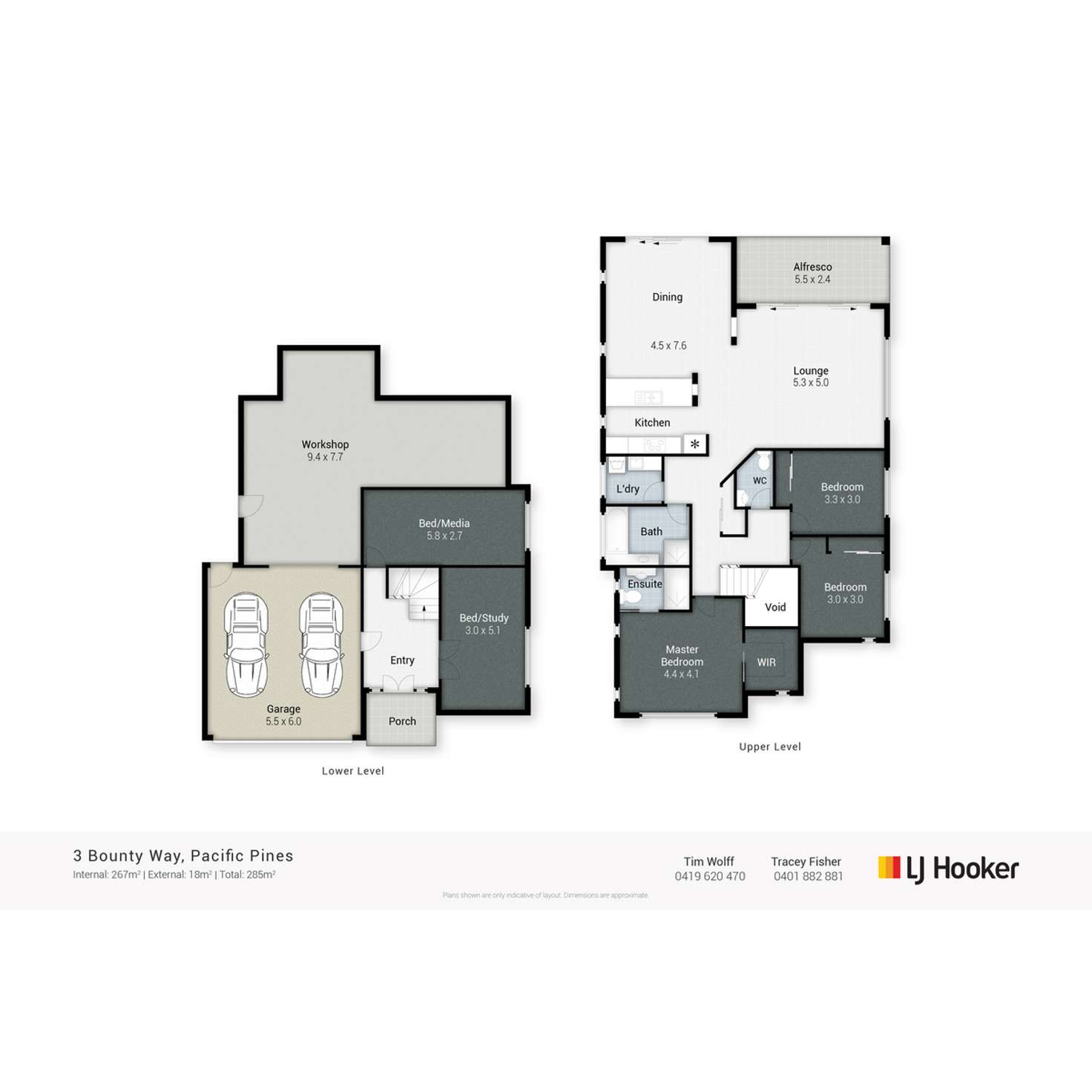 Floorplan of Homely house listing, 3 Bounty Way, Pacific Pines QLD 4211