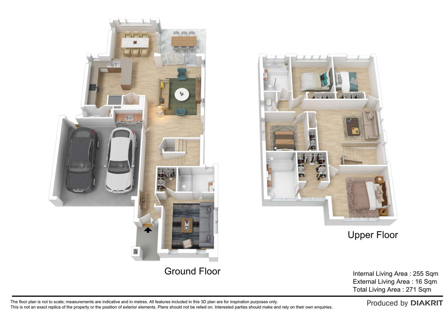 Floorplan of Homely house listing, 13 Fortitude Place, Birtinya QLD 4575