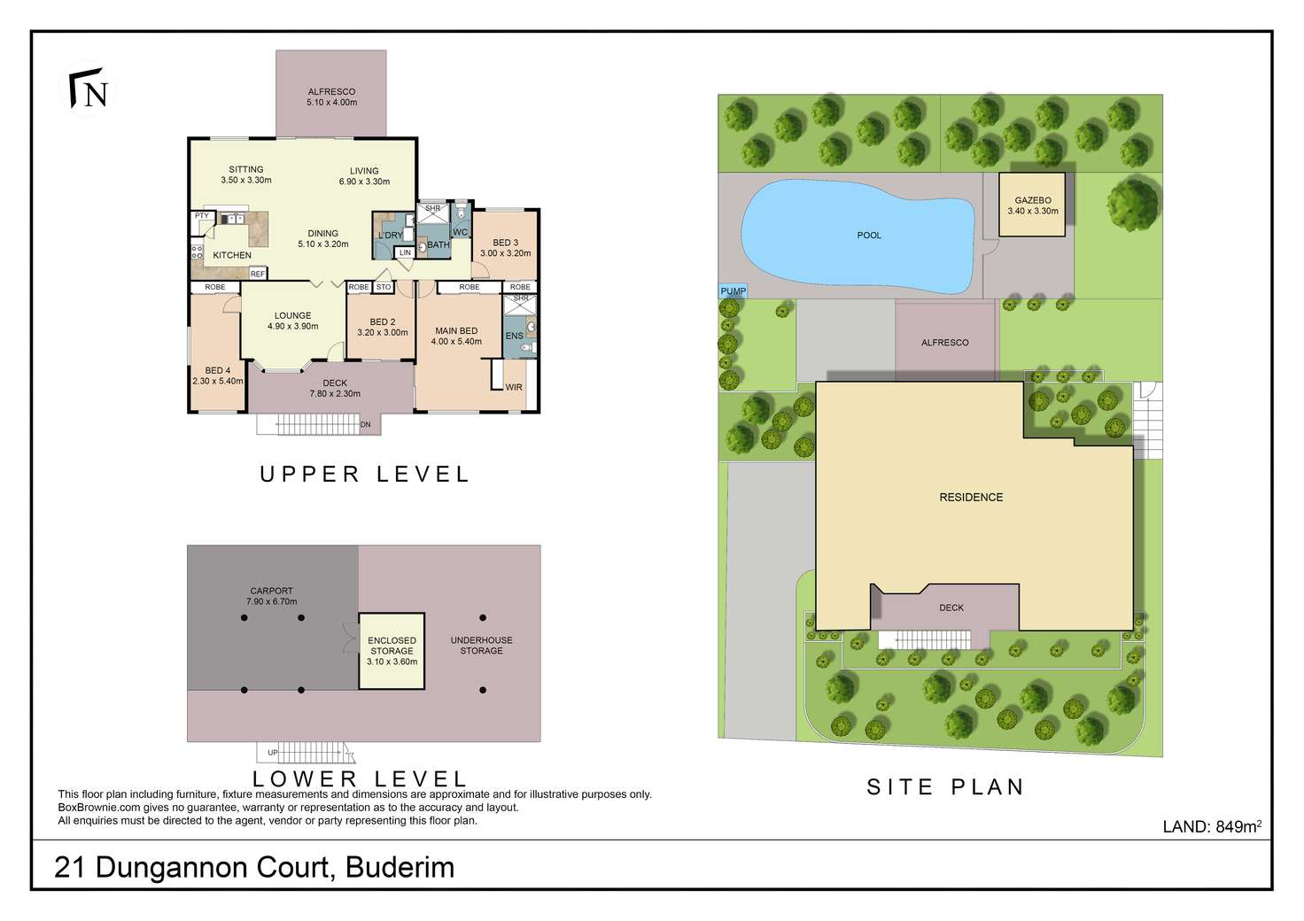 Floorplan of Homely house listing, 21 Dungannon Court, Buderim QLD 4556