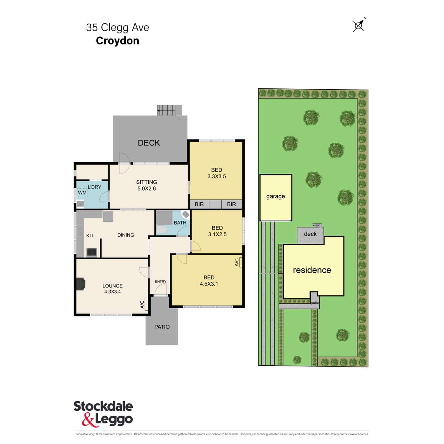 Floorplan of Homely house listing, 35 Clegg Avenue, Croydon VIC 3136