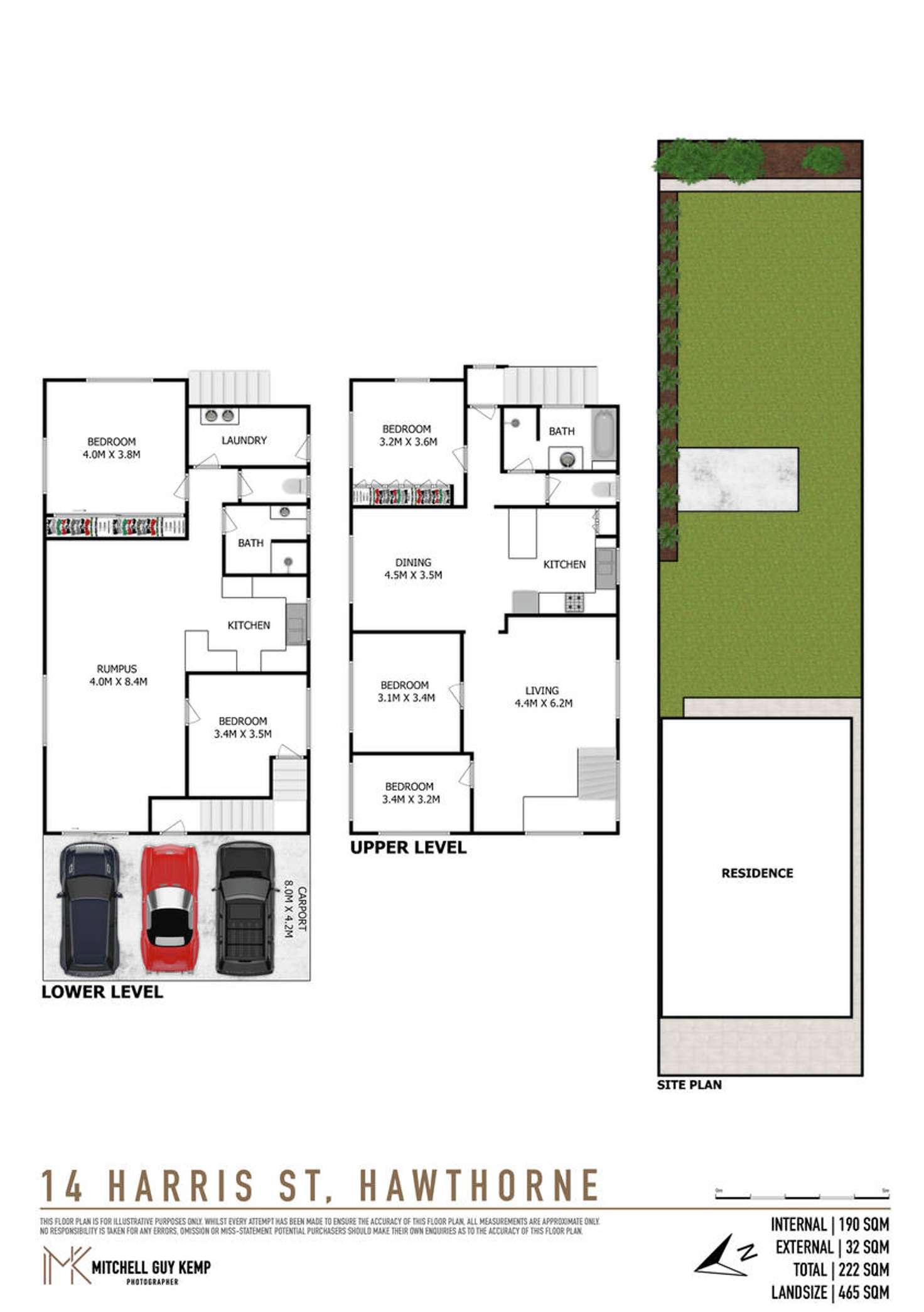 Floorplan of Homely house listing, 14 Harris Street, Hawthorne QLD 4171