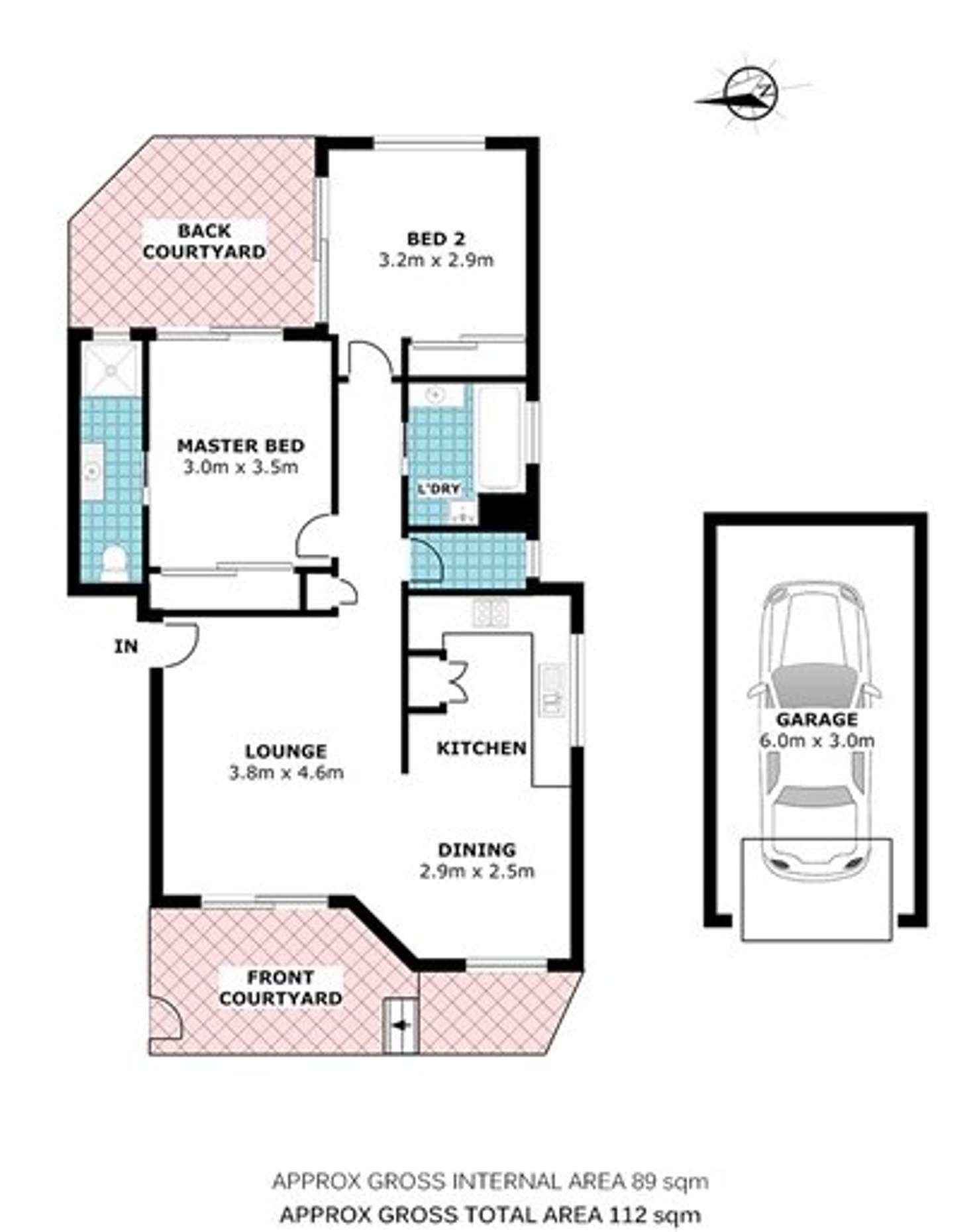 Floorplan of Homely unit listing, 1/42 Whytecliffe Street, Albion QLD 4010
