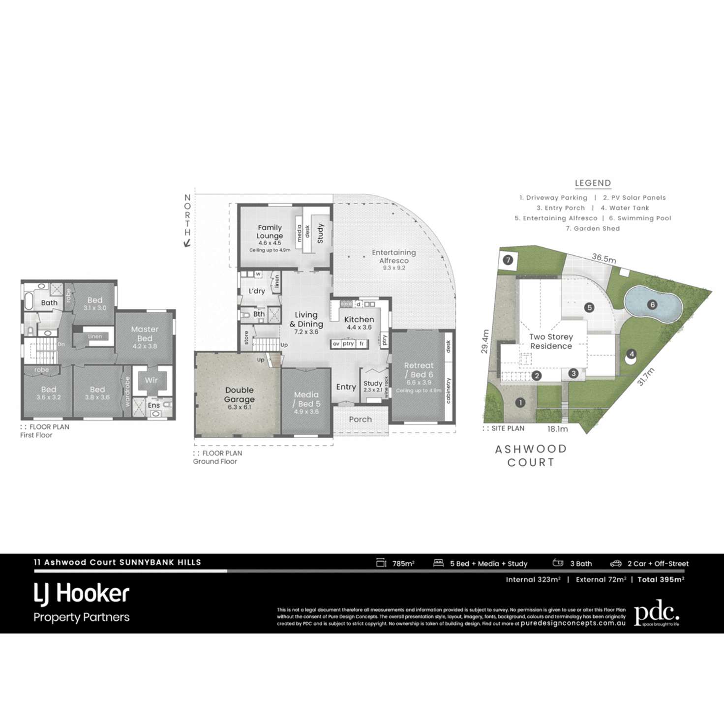 Floorplan of Homely house listing, 11 Ashwood Court, Sunnybank Hills QLD 4109