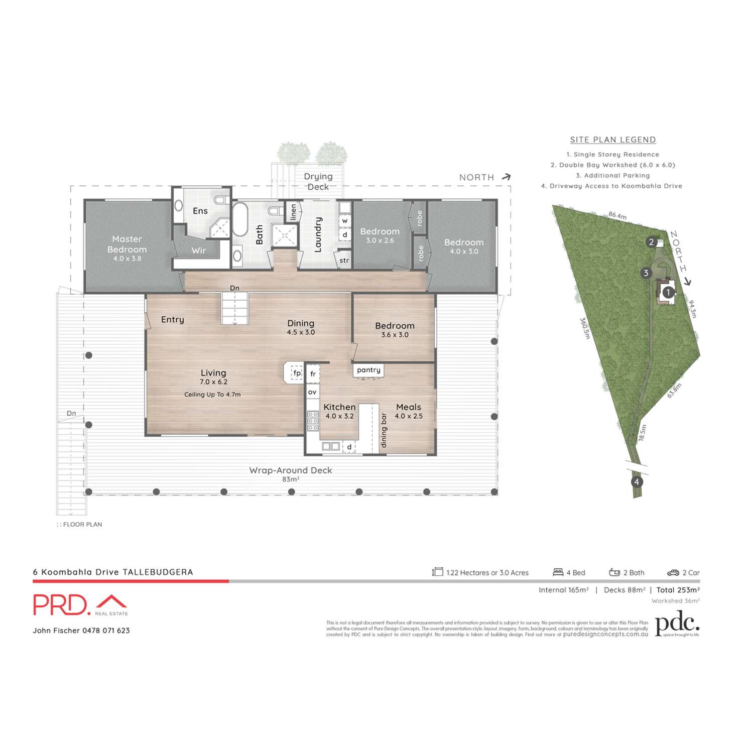 Floorplan of Homely house listing, 6 Koombahla Drive, Tallebudgera QLD 4228