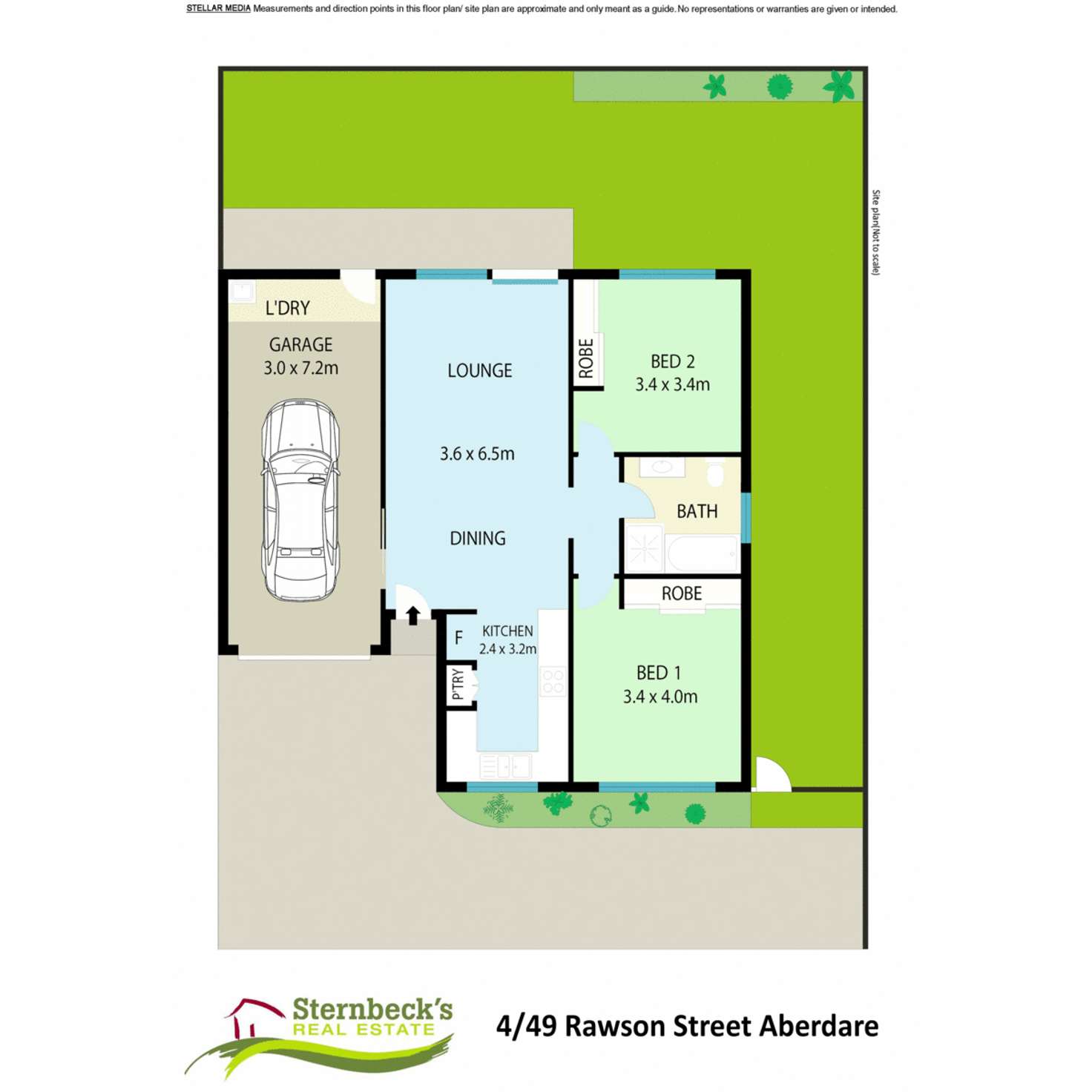 Floorplan of Homely unit listing, 4/49 Rawson Street, Aberdare NSW 2325