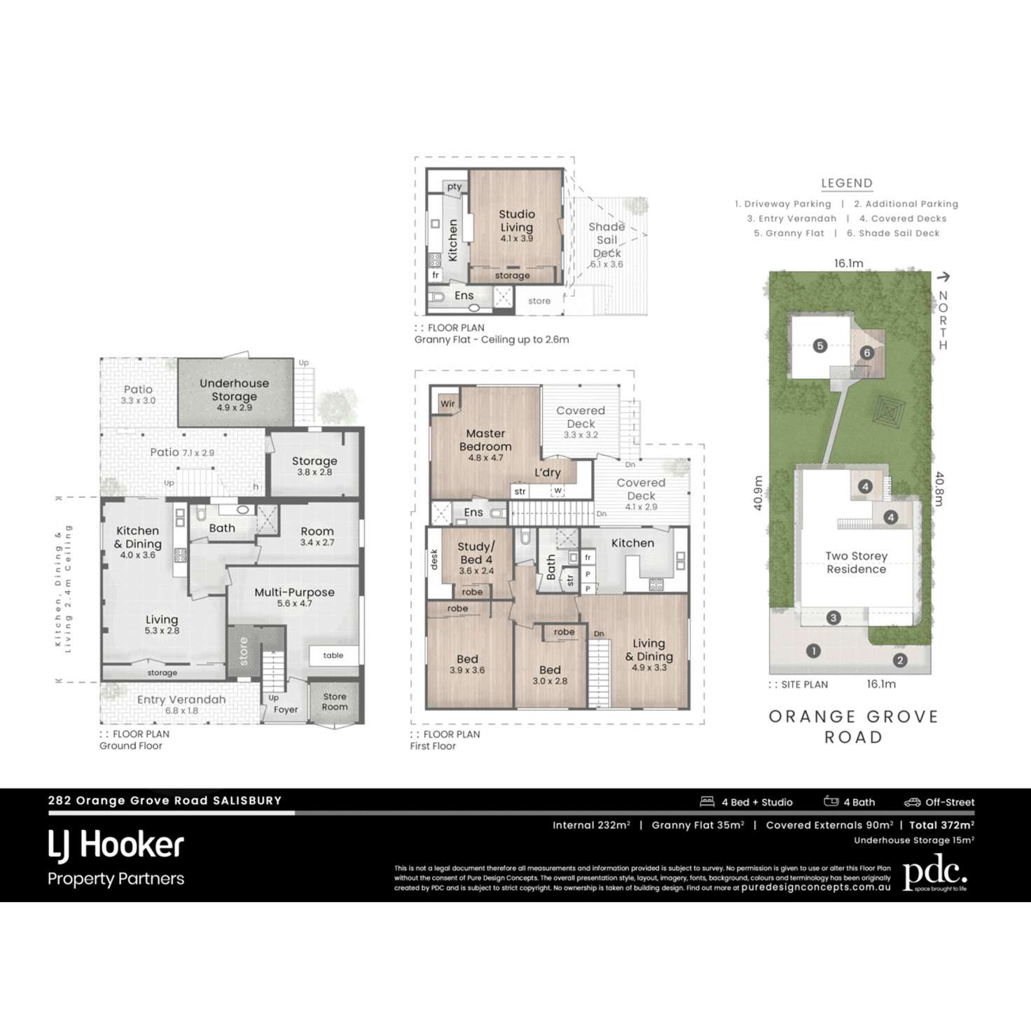 Floorplan of Homely house listing, 282 Orange Grove Road, Salisbury QLD 4107