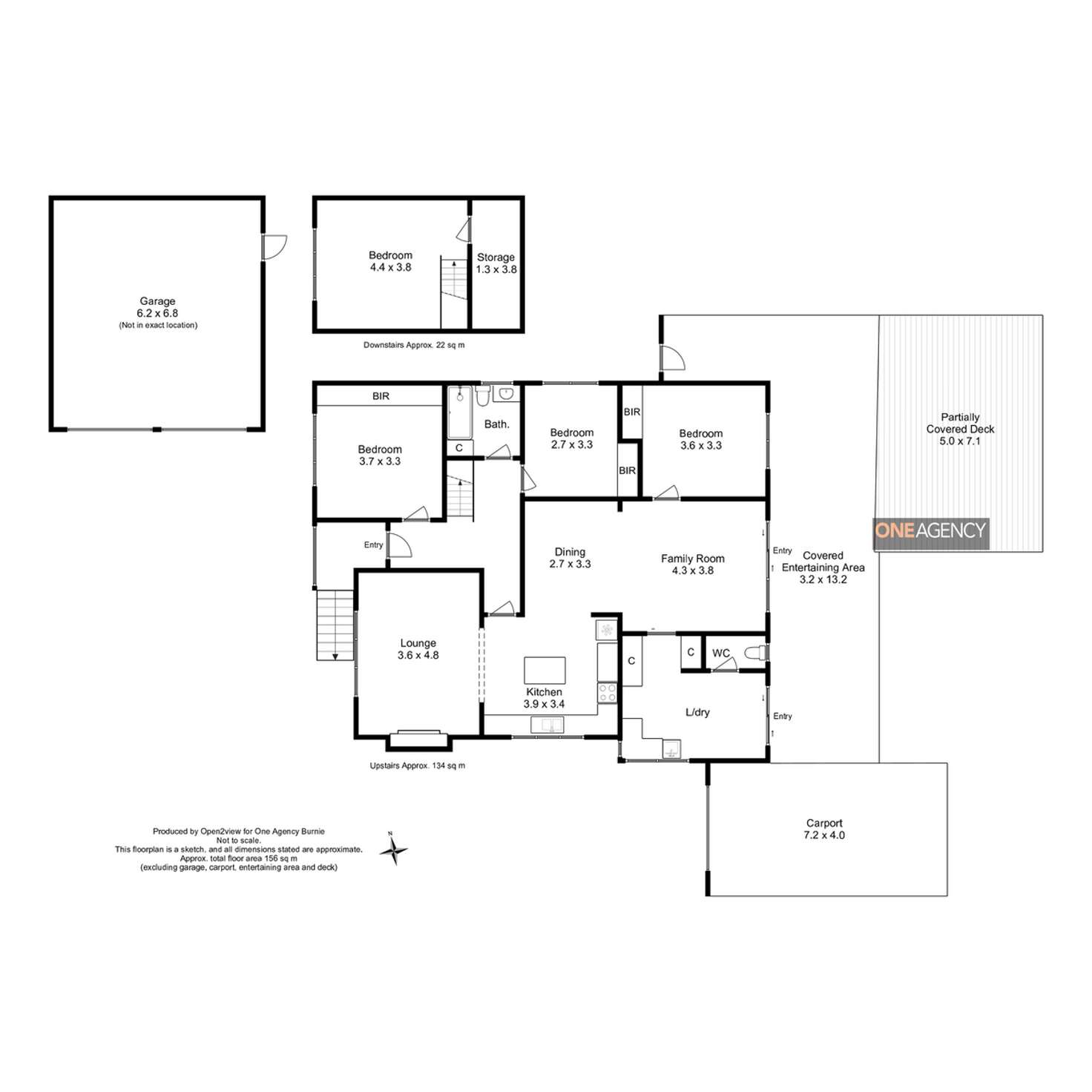 Floorplan of Homely house listing, 4 Sampson Street, Hillcrest TAS 7320