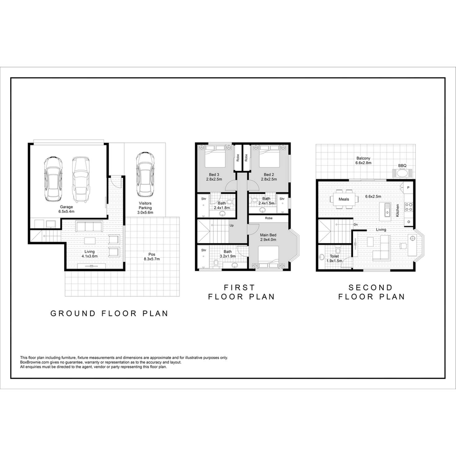 Floorplan of Homely townhouse listing, 43 Verney Street, Kings Beach QLD 4551