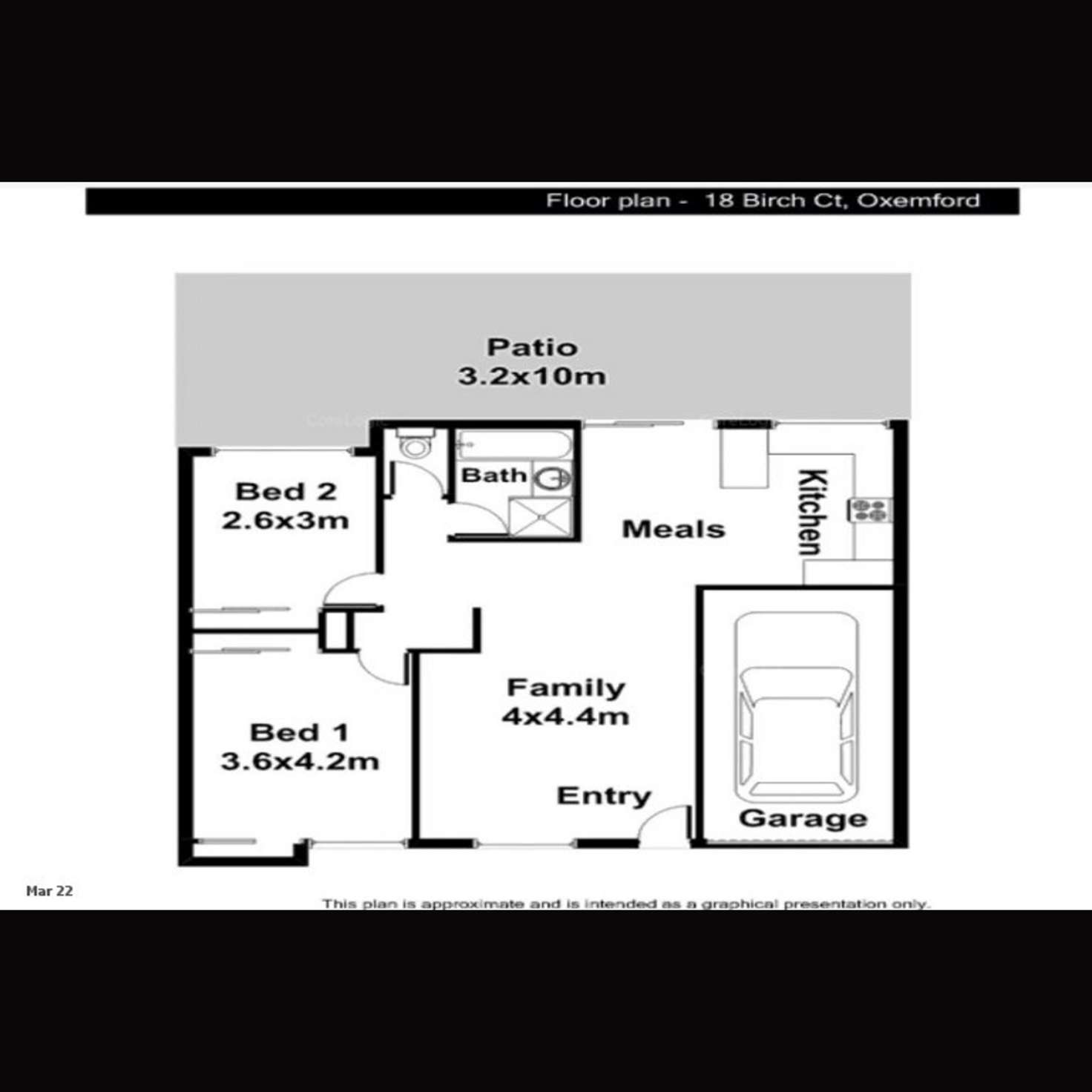 Floorplan of Homely villa listing, 18 Birch Court, Oxenford QLD 4210